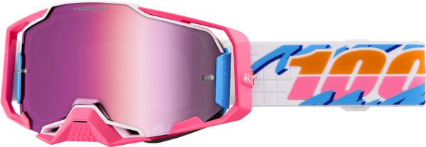 Armega Hiper Goggle Lefreak Hiper Pink Mirror Lens