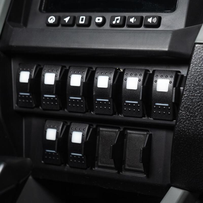 sPOD BantamX 8-switch panel kit for Polaris RZR Pro R