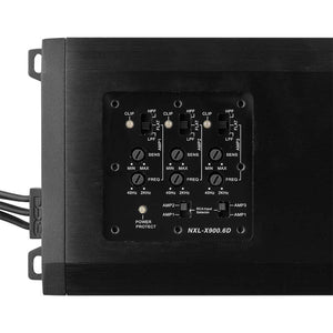 DS18 6-Channel Class-D Amp Full-Range 6 x 150 Watts RMS at4 ohm IP67 Waterproof Rating