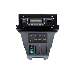 2025 RZR Pro R Kenwood Vertical Radio Bracket - Dunes 2 Dezert SXS