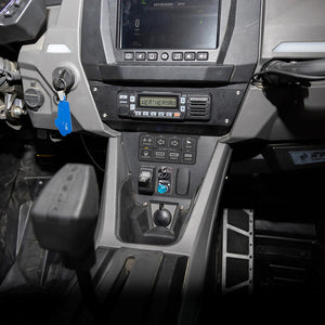 2025 RZR Pro R Kenwood Vertical Radio Bracket - Dunes 2 Dezert SXS