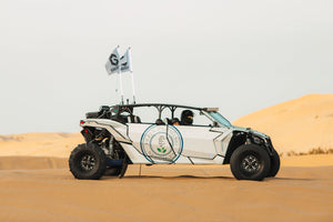 Can-Am X3 Max 4-Seat Roll Cage Chromoly - Dunes 2 Dezert SXS