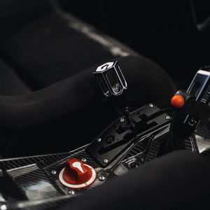 Can-Am Maverick X3 Geiser billet shift knob installed in cockpit