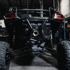 Geiser X3 rear bumper installed on Maverick X3