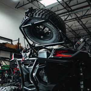 CAN AM X3 TIRE RACK & BUMPER COMBO - Dunes 2 Dezert SXS
