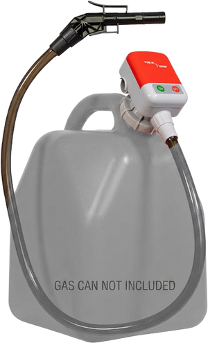 TERA PUMP TRFA01 battery powered fuel transfer pump with gas can adapter