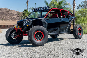Madigan Motorsports Maverick X3 4-Seat Door Kit on a Can-Am Maverick X3 — installed