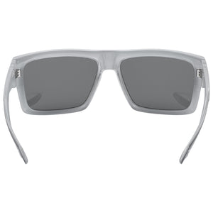 Winslo polarized riding sunglasses with flash mirror, oleophobic, and hydrophobic coatings for motorcyclists