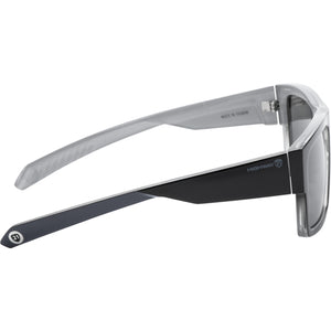 Winslo polarized riding sunglasses with flash mirror, oleophobic, and hydrophobic coatings for motorcyclists
