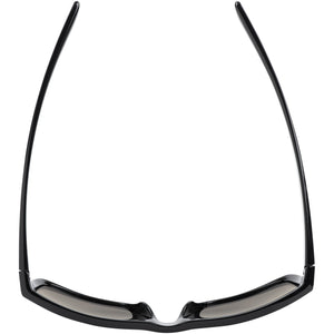 Locke motorcycle sunglasses with polycarbonate lenses and hydrophobic, oleophobic coatings for clear, safe riding