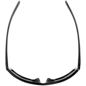 Masterson motorcycle sunglasses with flash mirror lenses and oleophobic and hydrophobic coatings for clear road visibility