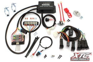 Can-Am Maverick X3 6 switch power control system featuring plug and play wiring and 2-channel built-in strobe light rocker switch