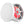 DS18 Marine Subwoofer w/ RGB Lights 12in 350 Watts RMS 4 ohm SVC White
