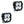 Baja Designs Squadron 2.0 Pro LED Light Pair - Dunes 2 Dezert SXS