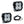 Baja Designs Squadron 2.0 Pro LED Light Pods Pair - Dunes 2 Dezert SXS