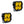 Baja Designs Squadron 2.0 Pro LED Light Pair - Dunes 2 Dezert SXS