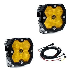 Baja Designs Squadron 2.0 Pro LED Light Pods Pair - Dunes 2 Dezert SXS