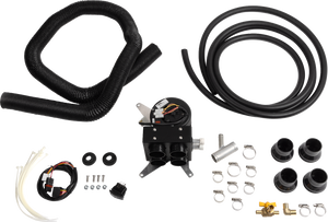 Moose cab heater kit for Polaris RZR Pro R with 12V water-operated system