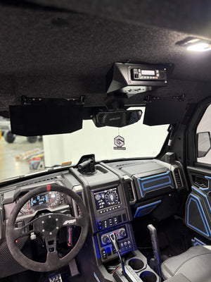 Geiser Performance UTV Sun Visor Kit Pair - Dunes 2 Dezert SXS