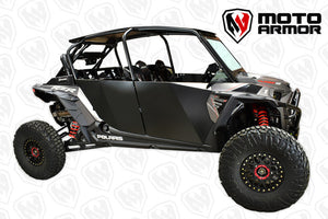 RZR XP 4 Aluminum Doors – Moto Armor - Dunes 2 Dezert SXS