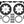 Wilwood 17-21 Can-Am X3RS Black 6-Piston Front Kit 11.25in - Drilled Rotors