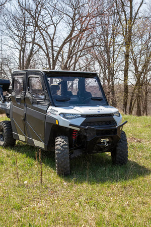 Poly Front Windshield Full Fixed Vented Pol