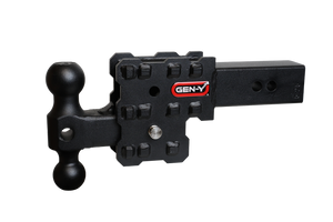 Gen-Y Phantom-X 2.5in Solid Shank 2.5in Drop 1.6K TW 16K Hitch w/GH-051 (No Flat Towing)