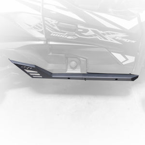 DRT Motorsports rock sliders 2020+ Kawasaki TERYX KRX 1000 installed side view