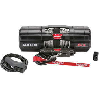 WARN AXON 55-S Winch 101150 – 5,500 lb Synthetic Rope - Dunes 2 Dezert SXS