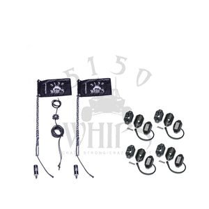 5150 Whips 187 Whips and Rock Light Combo Kit - Dunes 2 Dezert SXS