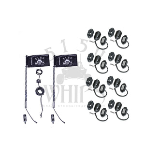 5150 Whips 187 Whips and Rock Light Combo Kit - Dunes 2 Dezert SXS