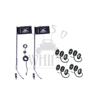 5150 Whips 187 Whips and Rock Light Combo Kit - Dunes 2 Dezert SXS