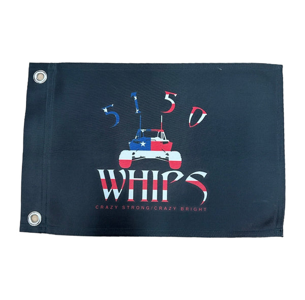 Heavy Duty 5150 Whips Flag (10"X15") - Dunes 2 Dezert SXS