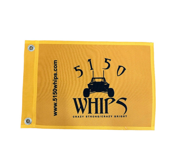 Heavy Duty 5150 Whips Flag (10"X15") - Dunes 2 Dezert SXS
