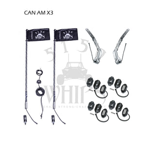 5150 Whips Can-Am Maverick X3 Lighting Kit - Dunes 2 Dezert SXS