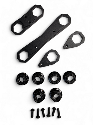 Elektric Off Road rear link nut plate kit for Can-Am Maverick R radius rods - product photo 7