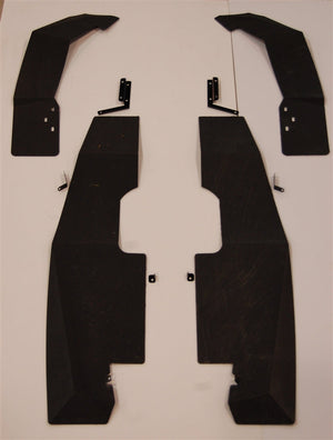 RZR XP Mud Flap Fender Extensions - Dunes 2 Dezert SXS