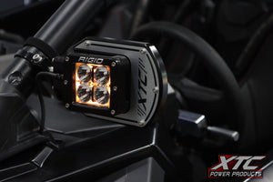 Side Mirrors W/2.00 Clamp Roll Cage Bar Clamp 2.00