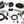 Auto Turn Signal Kit W/ Billet Lever And Front Drl Lights Hon