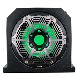 DS18 Subwoofer & Enclosure Dual 10in 350 Watts RMS 4 ohm NXL-10SUB/WH Included White
