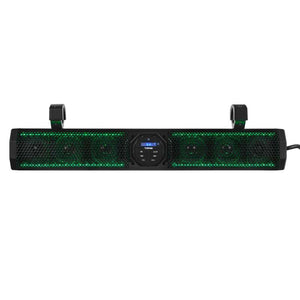 DS18 26in Soundbar 6 Speakers Amplified Bluetooth RGB Lightning 100 Watts RMS