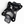 Elektric Off Road black 10-bolt billet radius rod plate with tow hook for Can-Am Maverick X3 - product photo 4