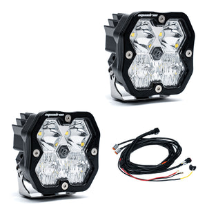 Baja Designs Squadron 2.0 Sport LED Light Pods Pair - Dunes 2 Dezert SXS