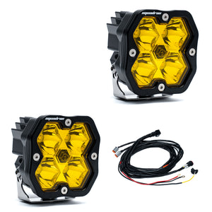Baja Designs Squadron 2.0 Sport LED Light Pods Pair - Dunes 2 Dezert SXS