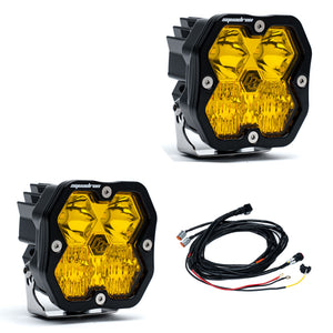 Baja Designs Squadron 2.0 Sport LED Light Pods Pair - Dunes 2 Dezert SXS