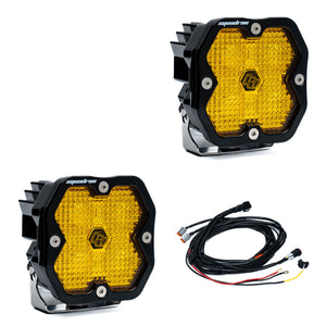 Baja Designs Squadron 2.0 Sport LED Light Pods Pair - Dunes 2 Dezert SXS