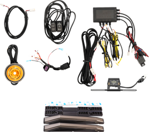 RAVEK Turn Signal Kit - Amber - White Running Light - Polaris XPEDITION 64-9010