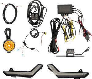 RAVEK Turn Signal Kit - Amber - White Running Light - Can-Am Defender 65-1000