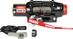 WARN R60-S Winch - Synthetic Rope - 50' 110060