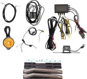 RAVEK Turn Signal Kit - Amber - White Running Light - Can-Am Defender HD11 65-2000